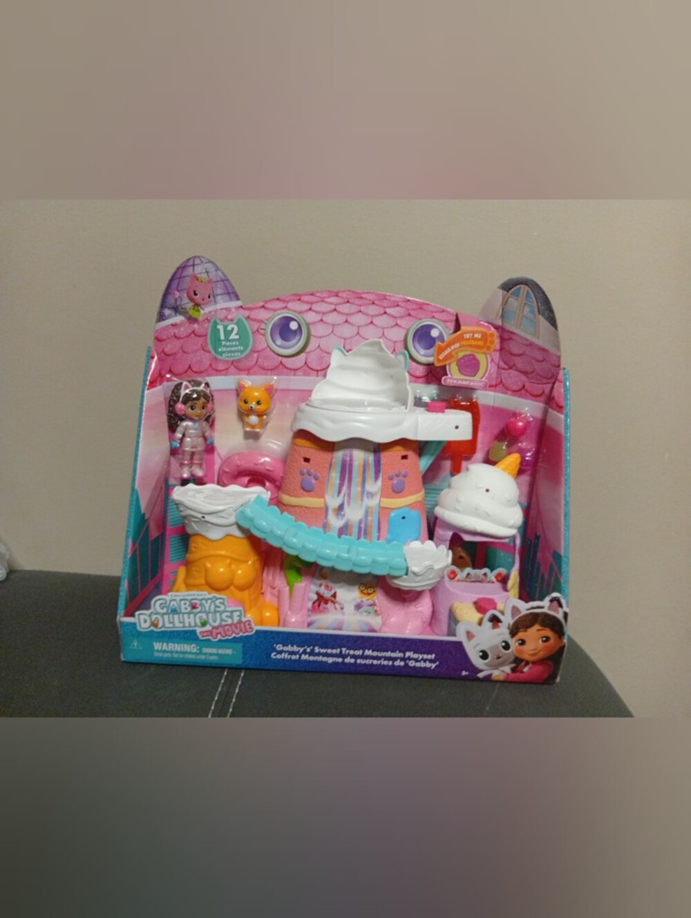 Gabby Doll House Sweet Treat Mountain Playset - Brand New